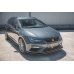 Накладка сплиттер на передний бампер на Seat III Cupra / FR рестайл
